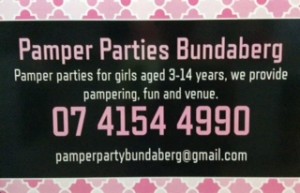 Kids Pamper Parties