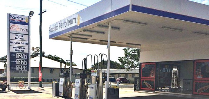 finally a fuel station where you don't have to get the kids out
