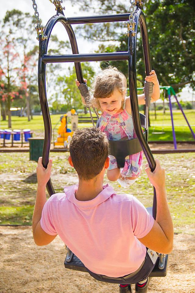 Expression Swing Anzac Park Maryborough Wide Bay Kids