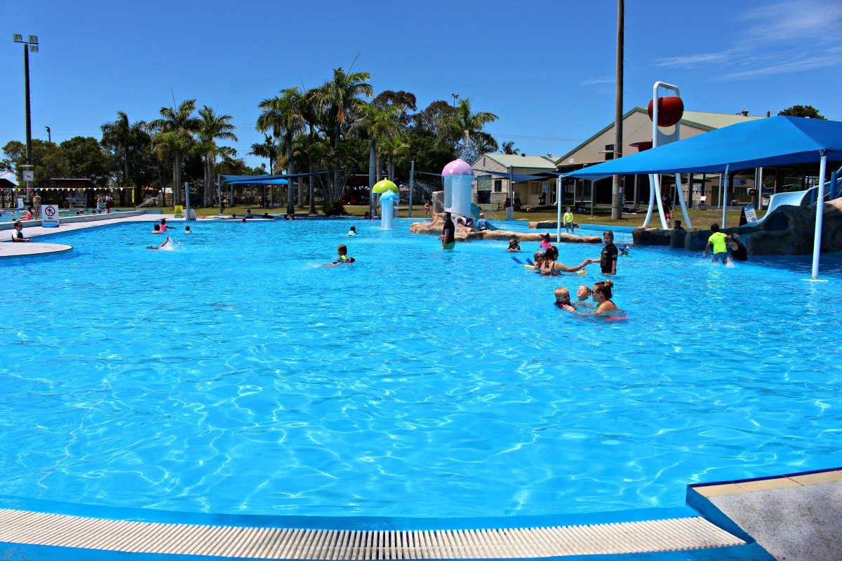 Swimming Pool Hervey Bay Aquatic Centre Wide Bay Kids