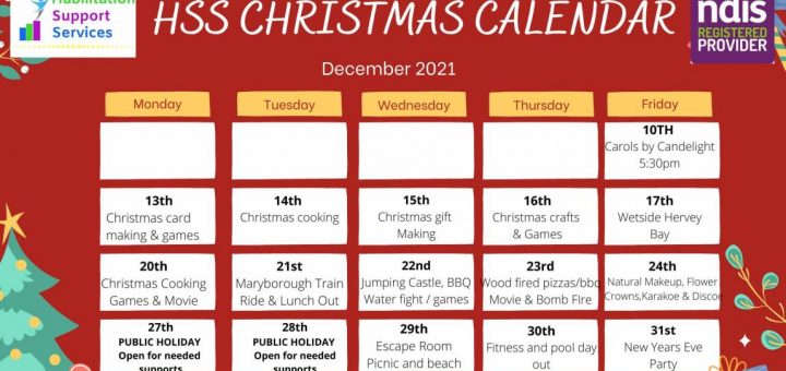 Habilitation Support Services - Christmas Program 1