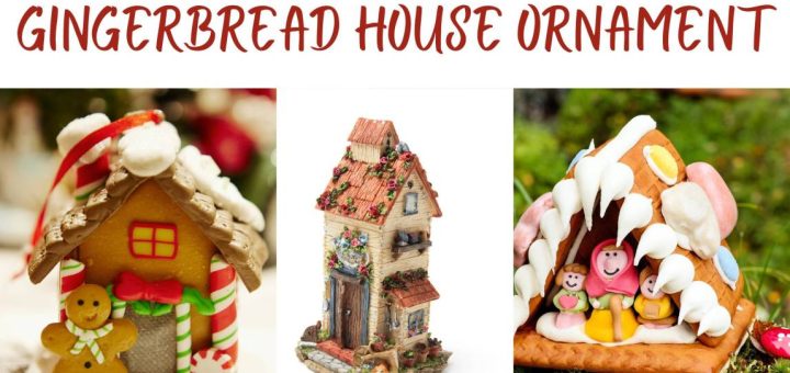 Gingerbread House Ornament 12