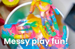 Messy Magic Moments Supports Childhood Cancer Awareness Month 4 Messy Play Fun in Bundaberg, Gin Gin and Childers