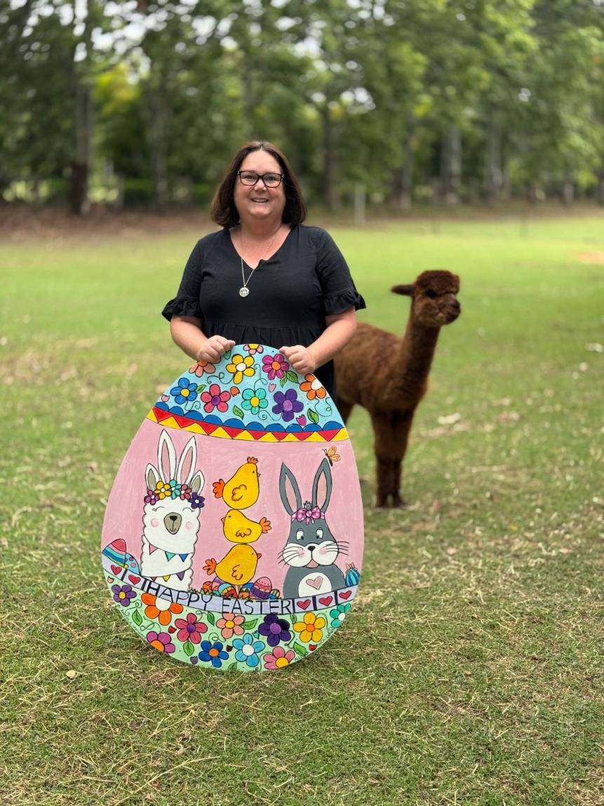 Angela Samways Easter in the Gardens Artist 2025