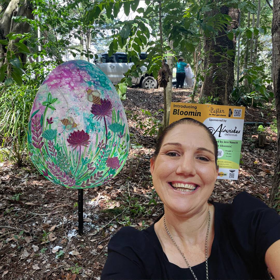 Jess Newitt Easter in the Gardens Artist