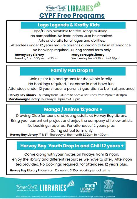 Fraser Coast Libraries Fun and Learning for Little Ones 1