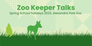 Zoo Keeper Talks at Alexandra Park Zoo – Spring School Holidays 2025
