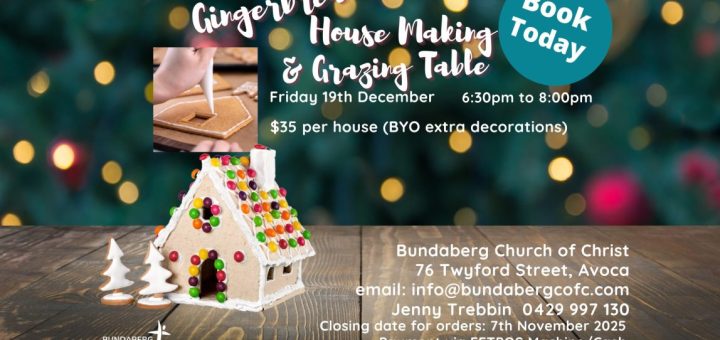 Gingerbread Making & Grazing Table 6