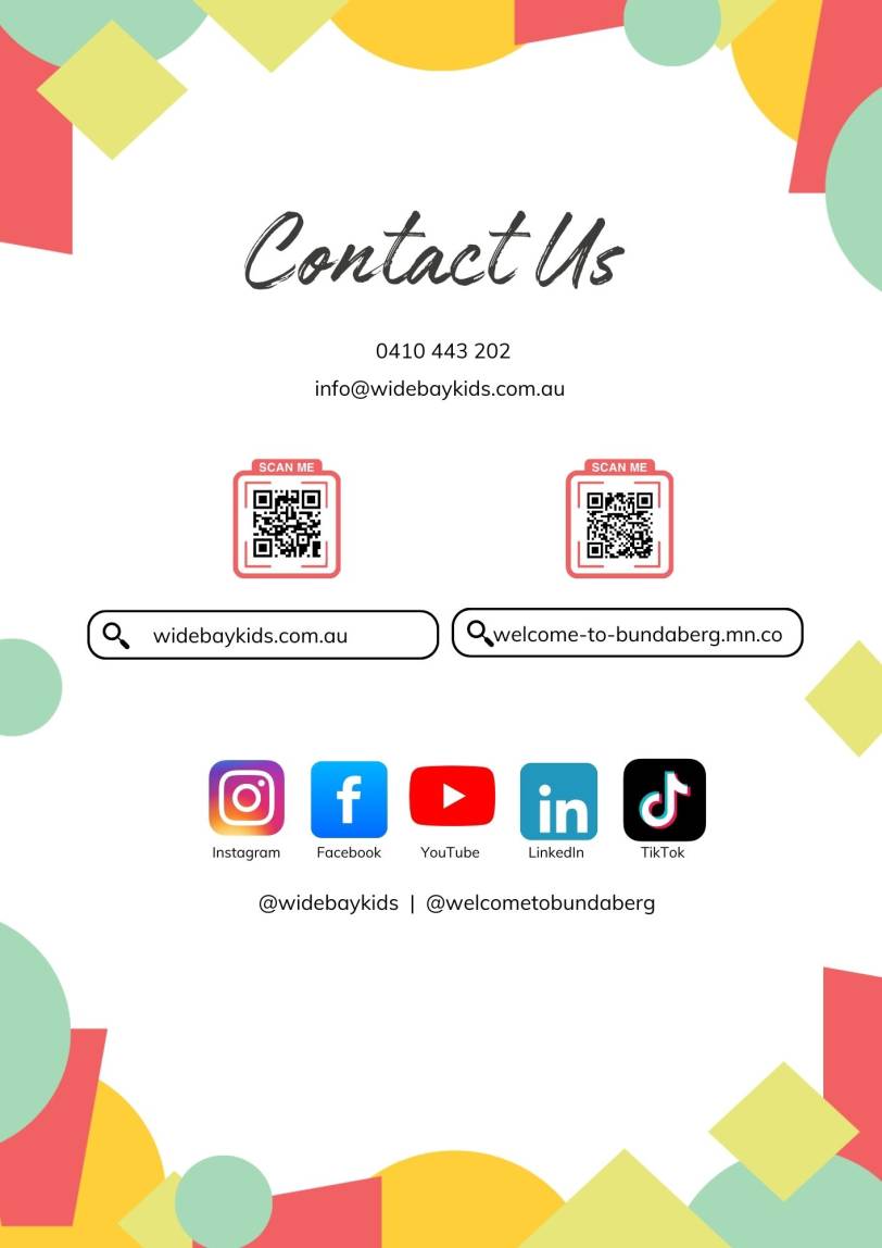 Advertising with Wide Bay Kids 10