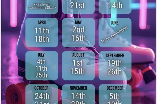Community Skate Days and Disco Nights 1