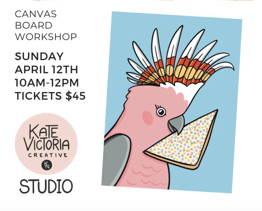 Family Friendly Painting Workshop at Kate Victoria Creative 1