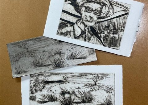 Hands-On Teen Art Workshop - Printmaking with Kaz Stanton 6