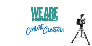 We are Hiring Content Creators 1