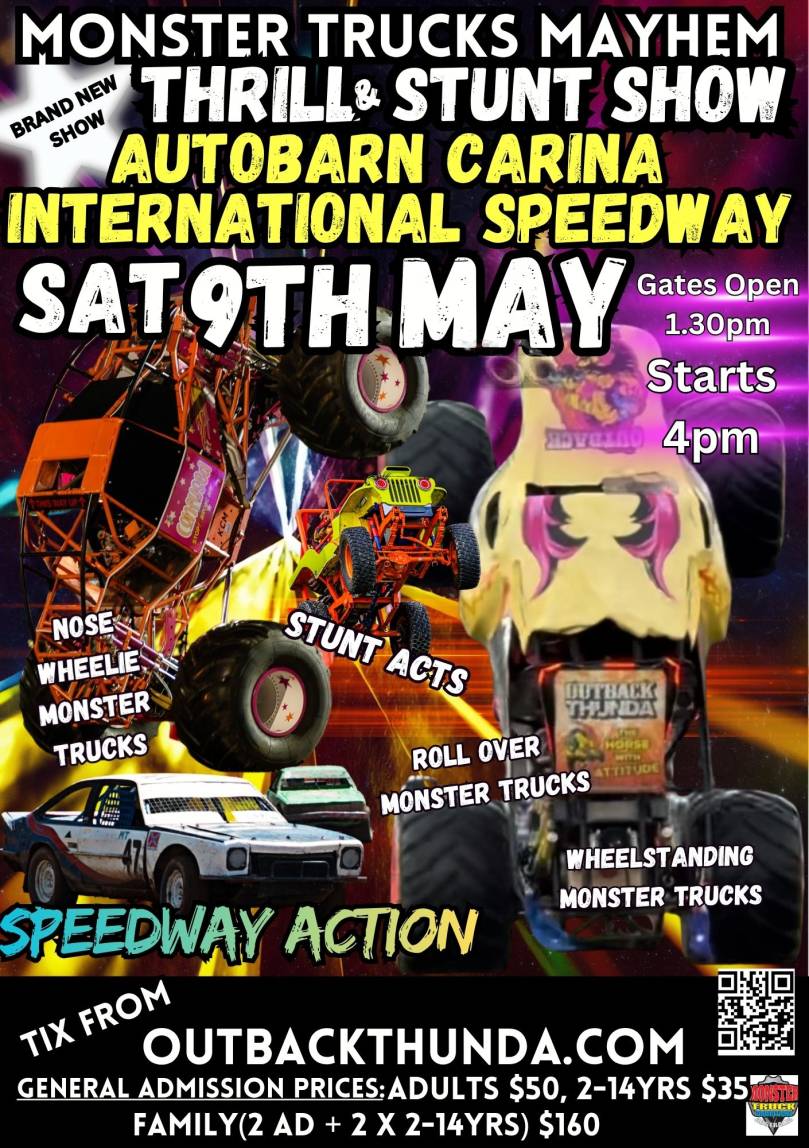 Monster Truck Mayhem and Thrills Stunt Show 1