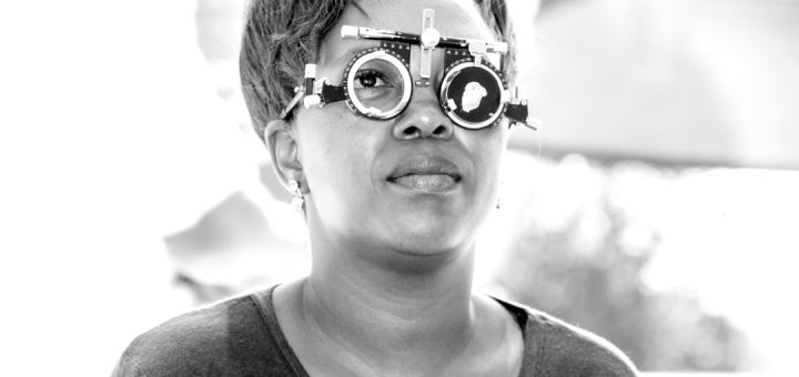 grayscale photo of woman