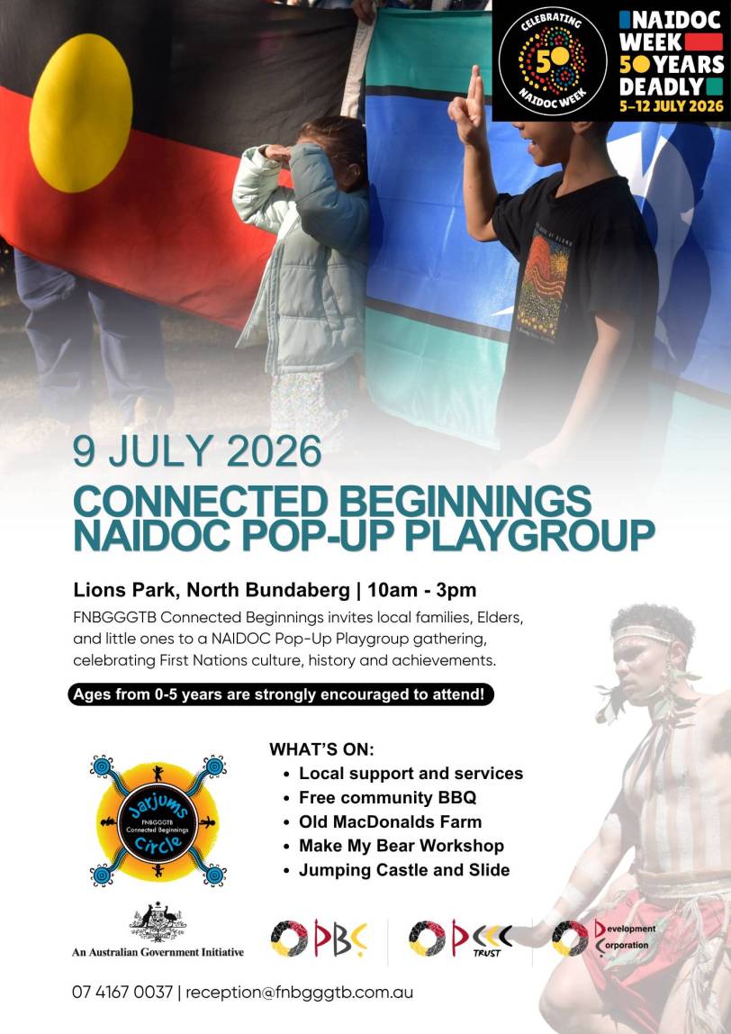 NAIDOC 2026 Pop-Up Playgroup in Bundaberg 4 NAIDOC 2026 Pop-Up Playgroup in Bundaberg 3