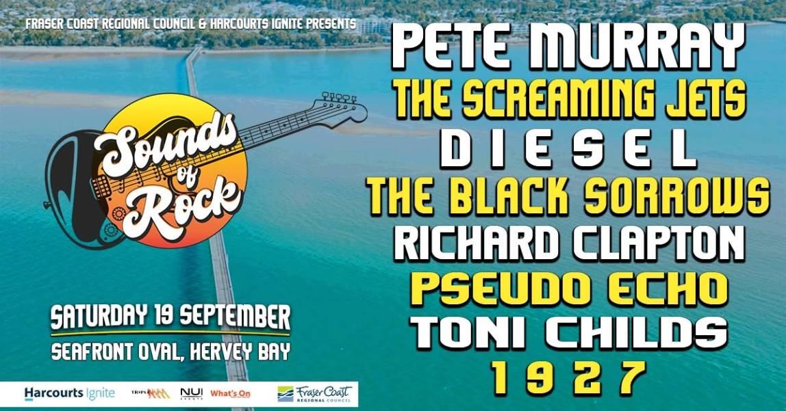 Sounds of Rock Music Festival Returns to Hervey Bay 1 Sounds of Rock Music Festival Returns to Hervey Bay 1