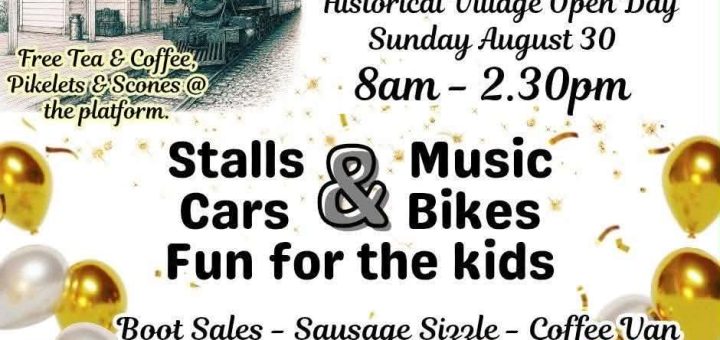 Step Back in Time at the Gin Gin Historical Village Open Day 2