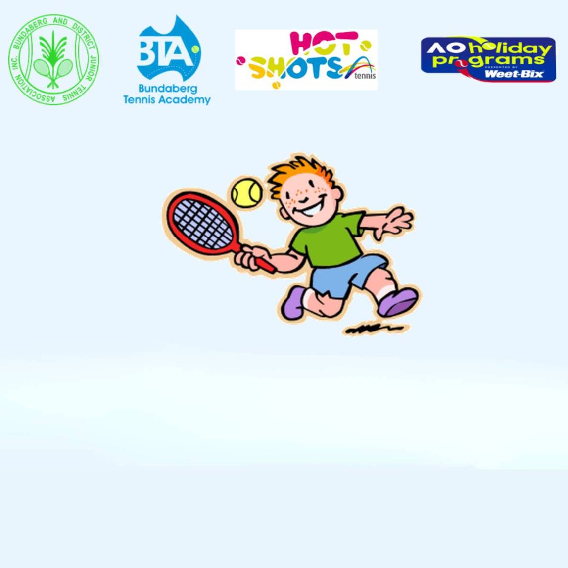 Weetbix Get Active School Holiday Tennis Clinic 1