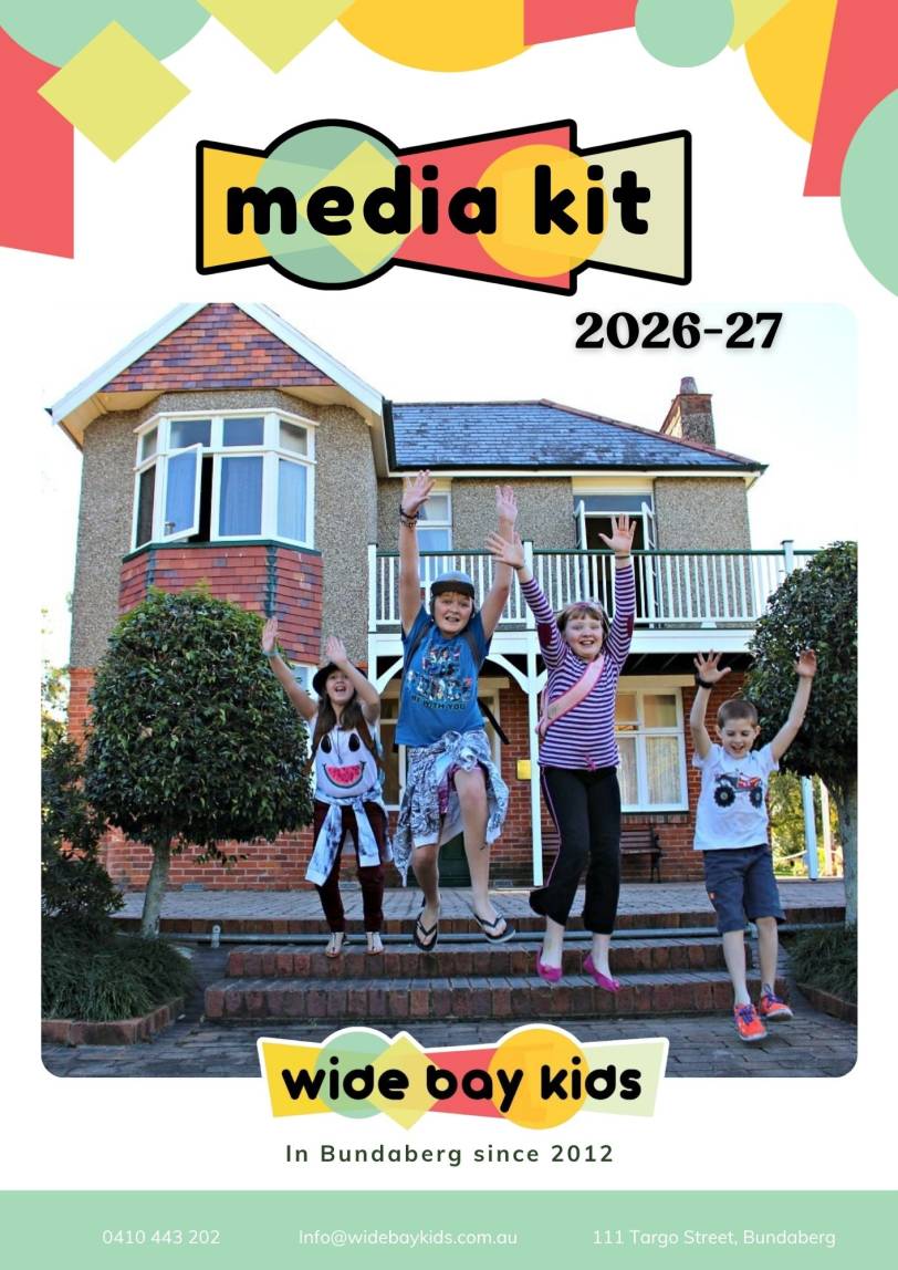 Media Kit 2026 1 Advertising with Wide Bay Kids 1