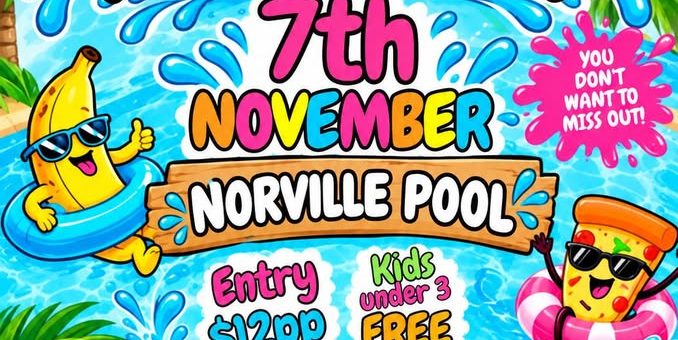 Bundaberg School Chappies Family Pool Party Fundraiser 2
