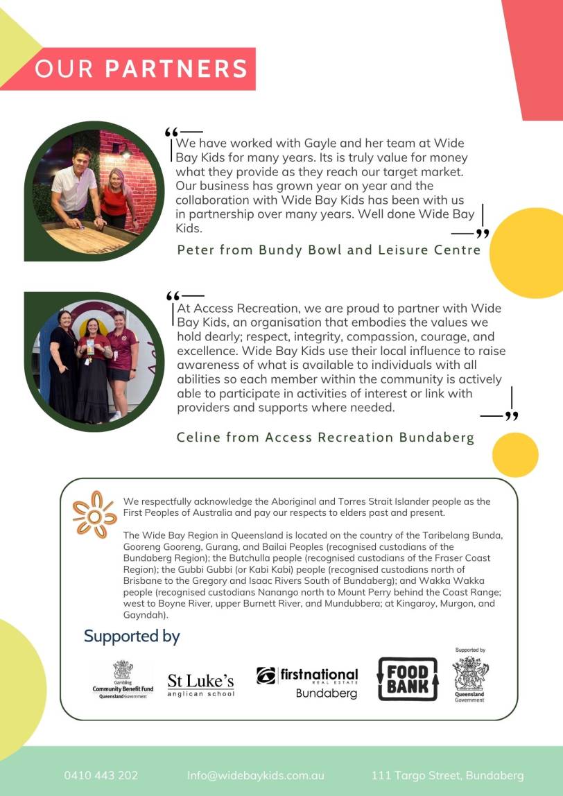 Media Kit 2026 4 Advertising with Wide Bay Kids 4